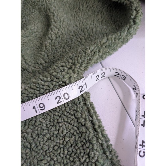 Vtg LL Bean Women's Fleece Mock Neck Pullover Sweater Size Small Cottagecore - Picture 4 of 5